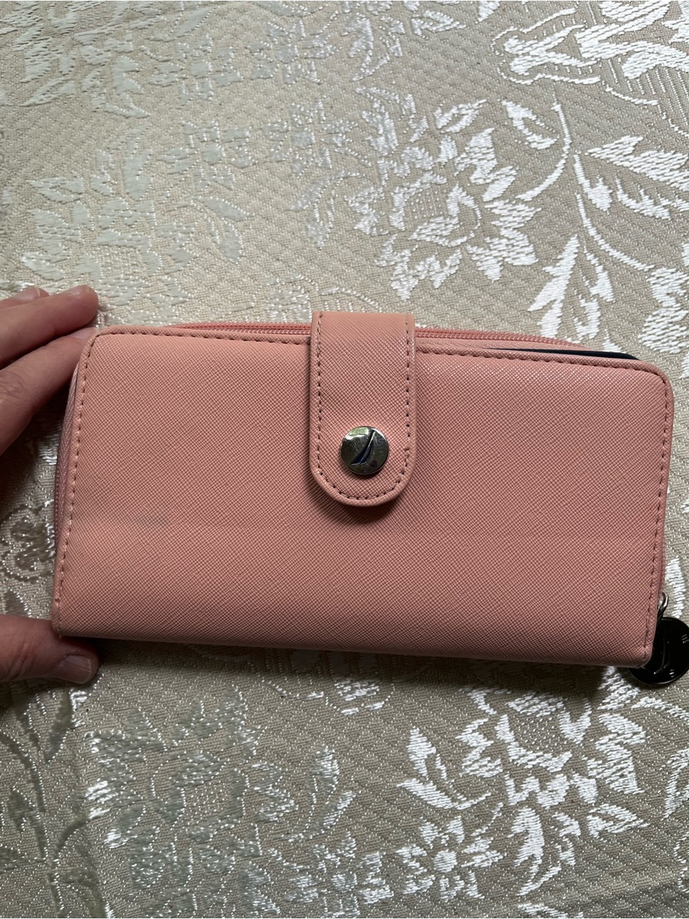 Nautica Coral Pink Women's Zip Wallet